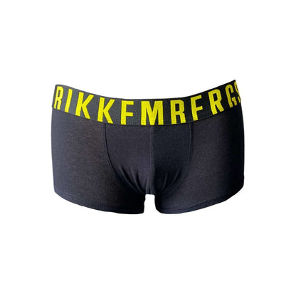 Bikkembergs Black Cotton Men Boxer Bikkembergs