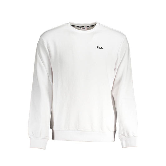 Fila Bianco Cotton Men Sweatshirt