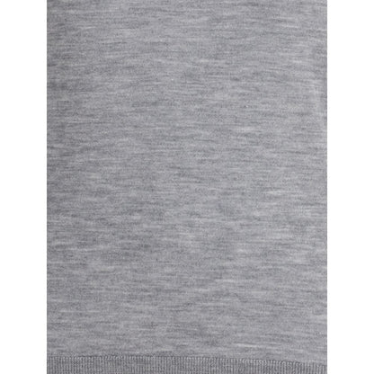 Allude Gray Cashmere Turtleneck