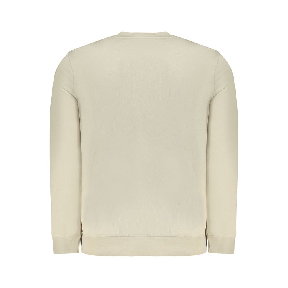 Hugo Boss Beige Cotton Men Sweatshirt