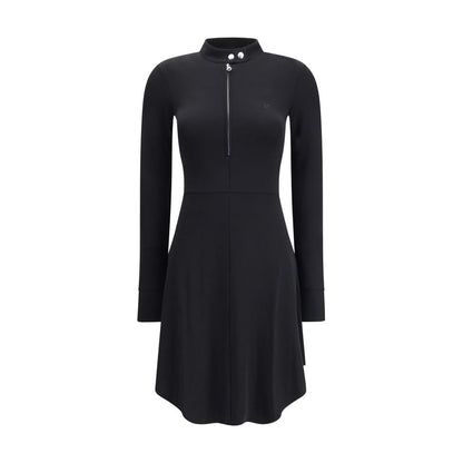 Courrèges Black Viscose Casual Dress