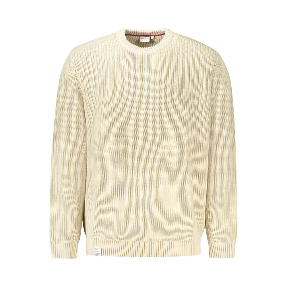 Pepe Jeans Beige Cotton Men Sweater