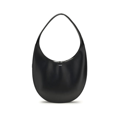 Coperni Black Calf Leather Bos Taurus Shoulder Bag Coperni