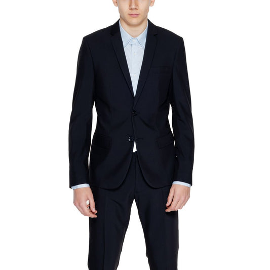 Antony Morato Black Polyester Blazer