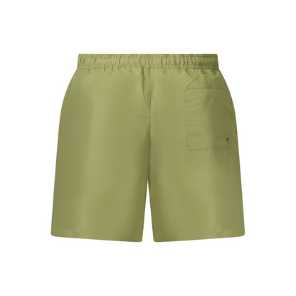 Calvin Klein Verde Polyester Men's Swim Boxer