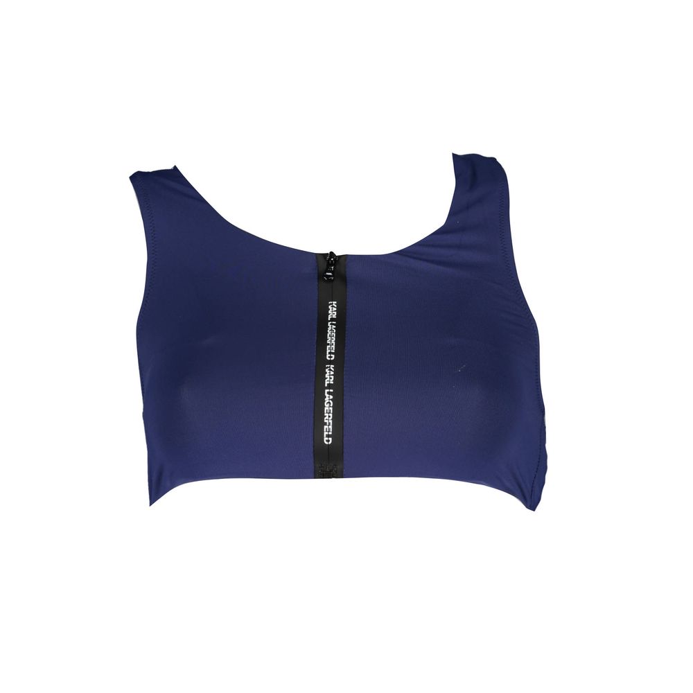 Karl Lagerfeld Blue Polyamide Women's Swimsuit