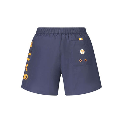 North Sails Blue Nylon Men's Swim Boxer