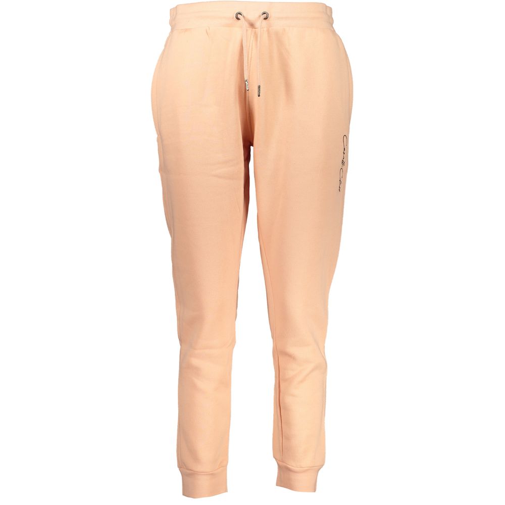 Cavalli Class Grigio Polyester Women Sweatpants