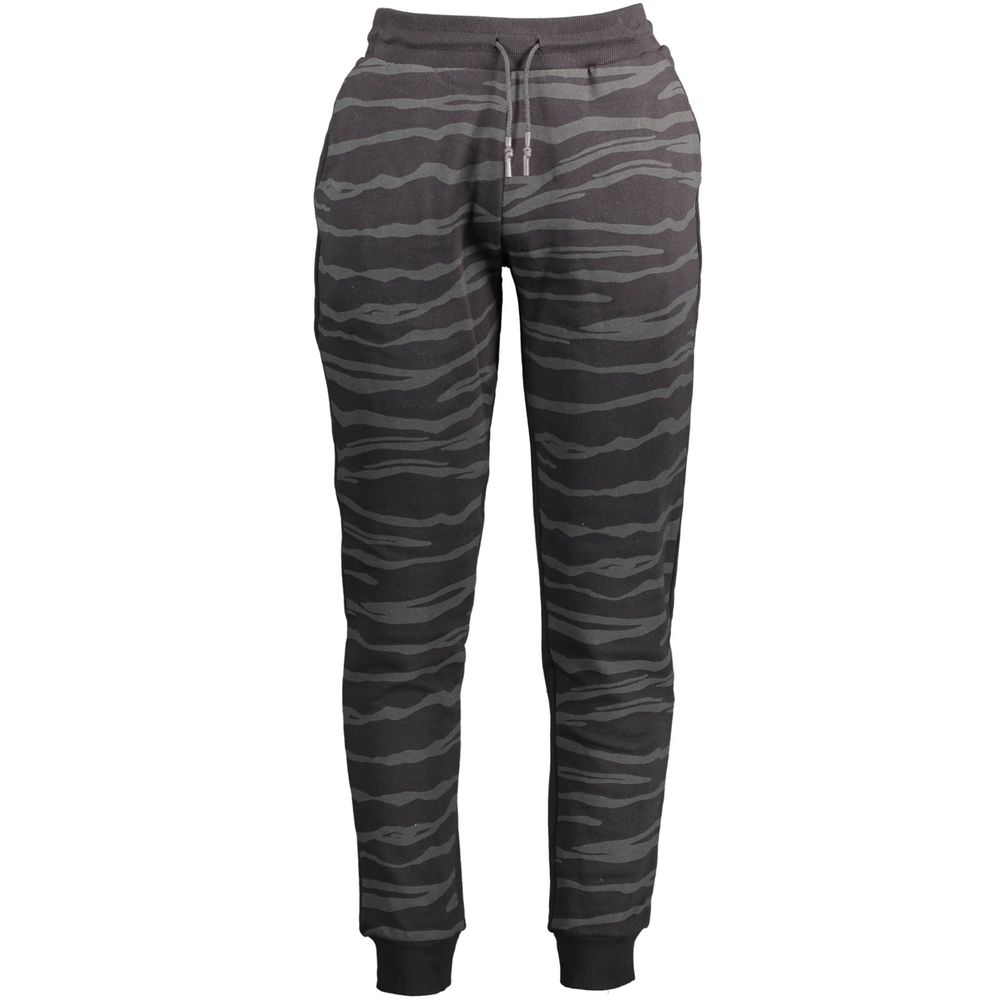 Cavalli Class Black Cotton Men's Sweatpants