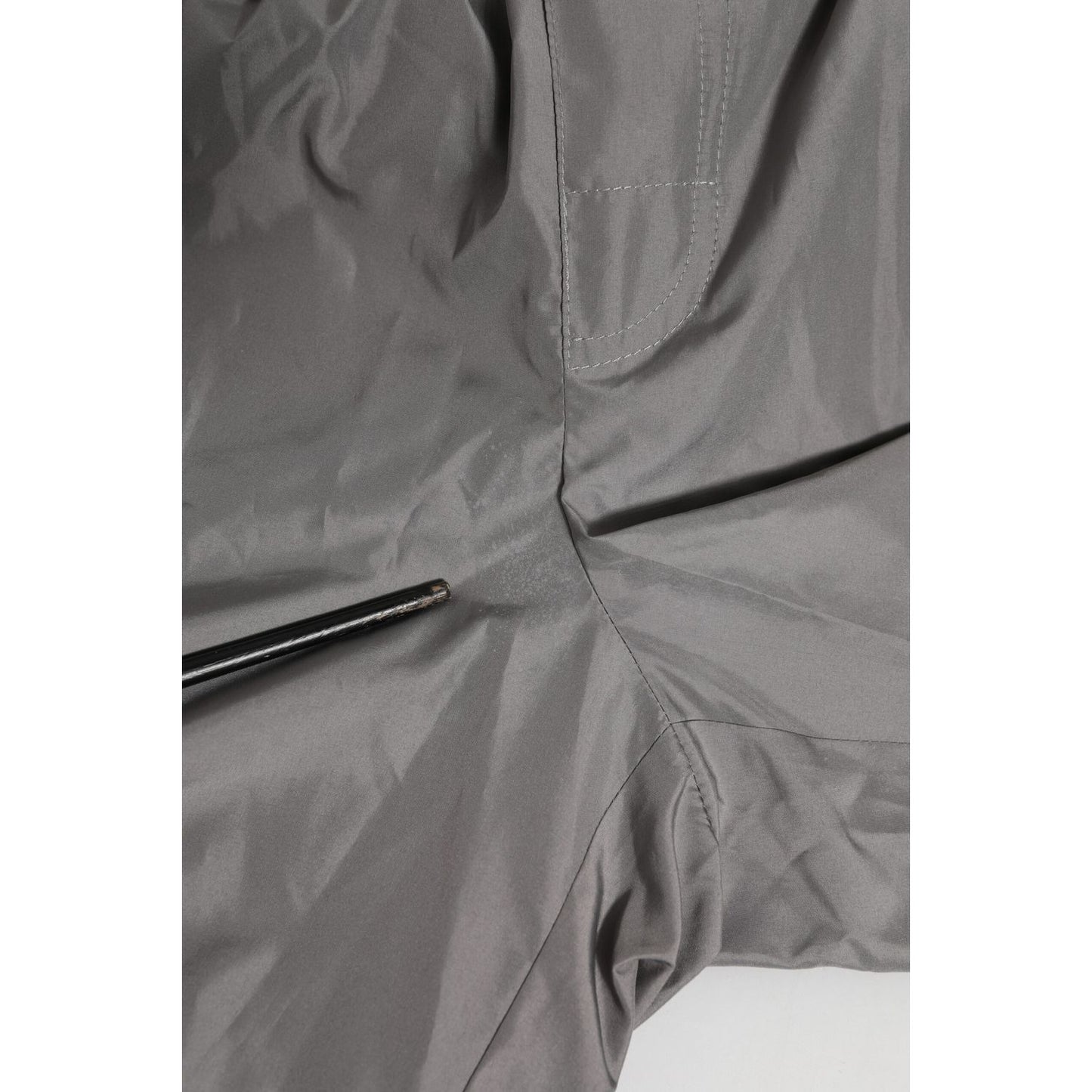 Dolce & Gabbana Light Gray Nylon Elastic Waist Shorts Swimwear Dolce & Gabbana