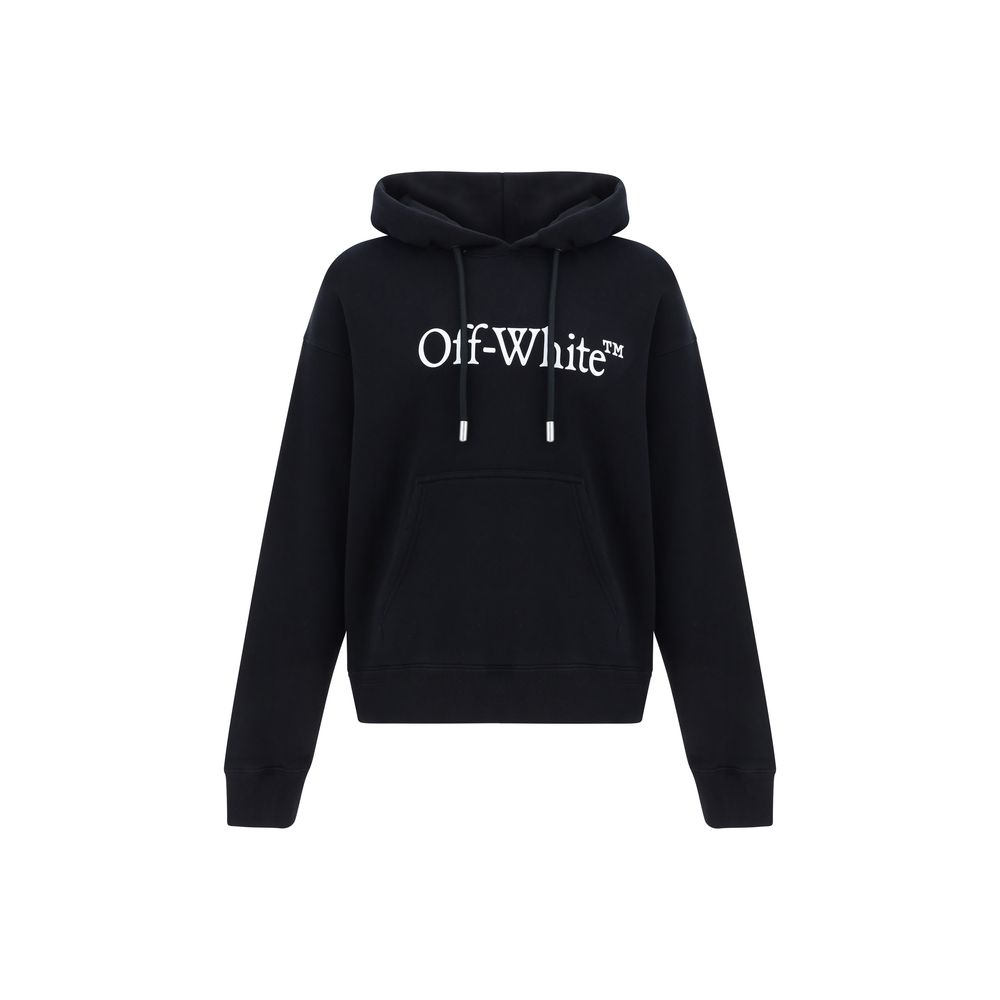 Off-White Black Cotton Sweatshirt Off-White