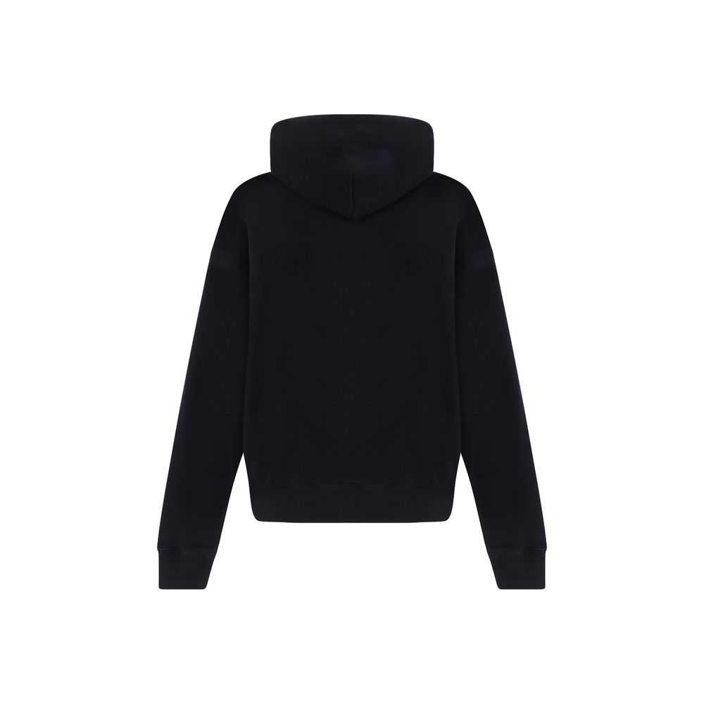 Off-White Black Cotton Sweatshirt Off-White