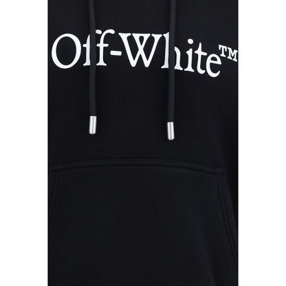 Off-White Black Cotton Sweatshirt Off-White