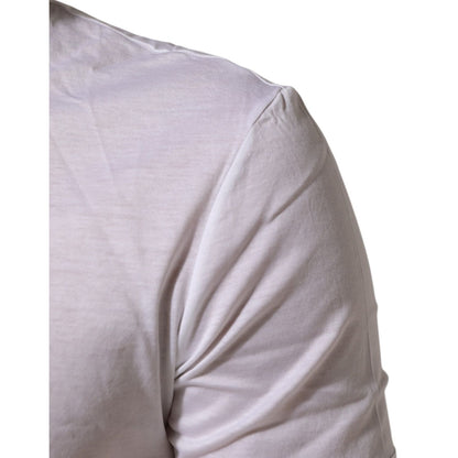 Dolce & Gabbana White Cotton Crew Neck Underwear Tee T-shirt