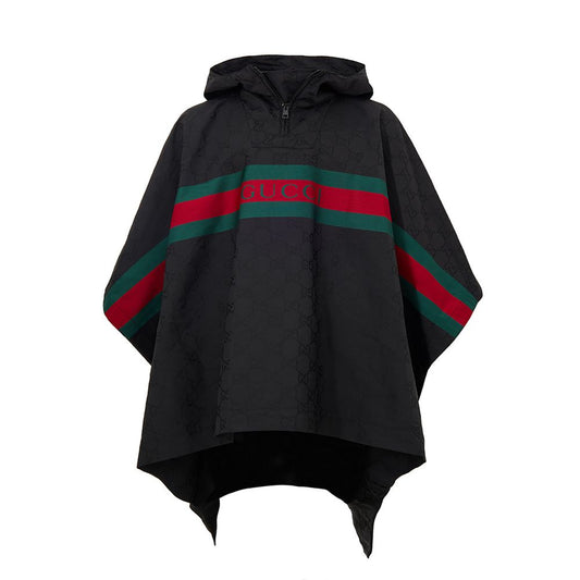 Gucci Black Polyester Trench Coat Gucci