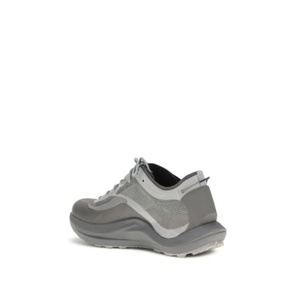 ROA Gray Polyamide Athletic Sneakers