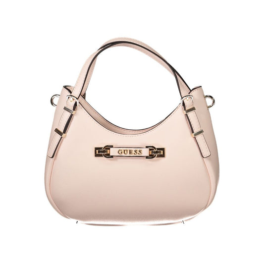 Guess Jeans Rosa Poliuretano Women Handbag