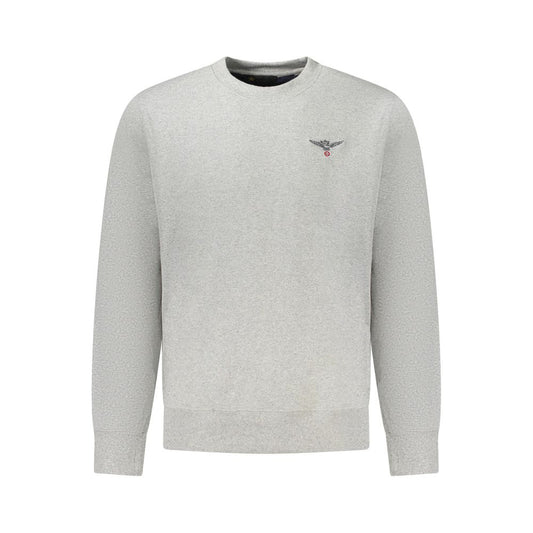 Accademia Militare Gray Cotton Men's Sweatshirt