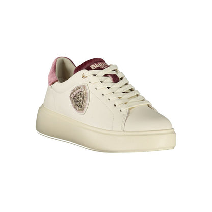 Blauer Bianco Polyurethane Women Sneaker