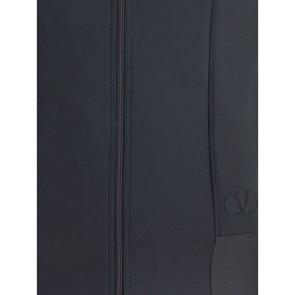 Valentino Black Polyester Sweatshirt