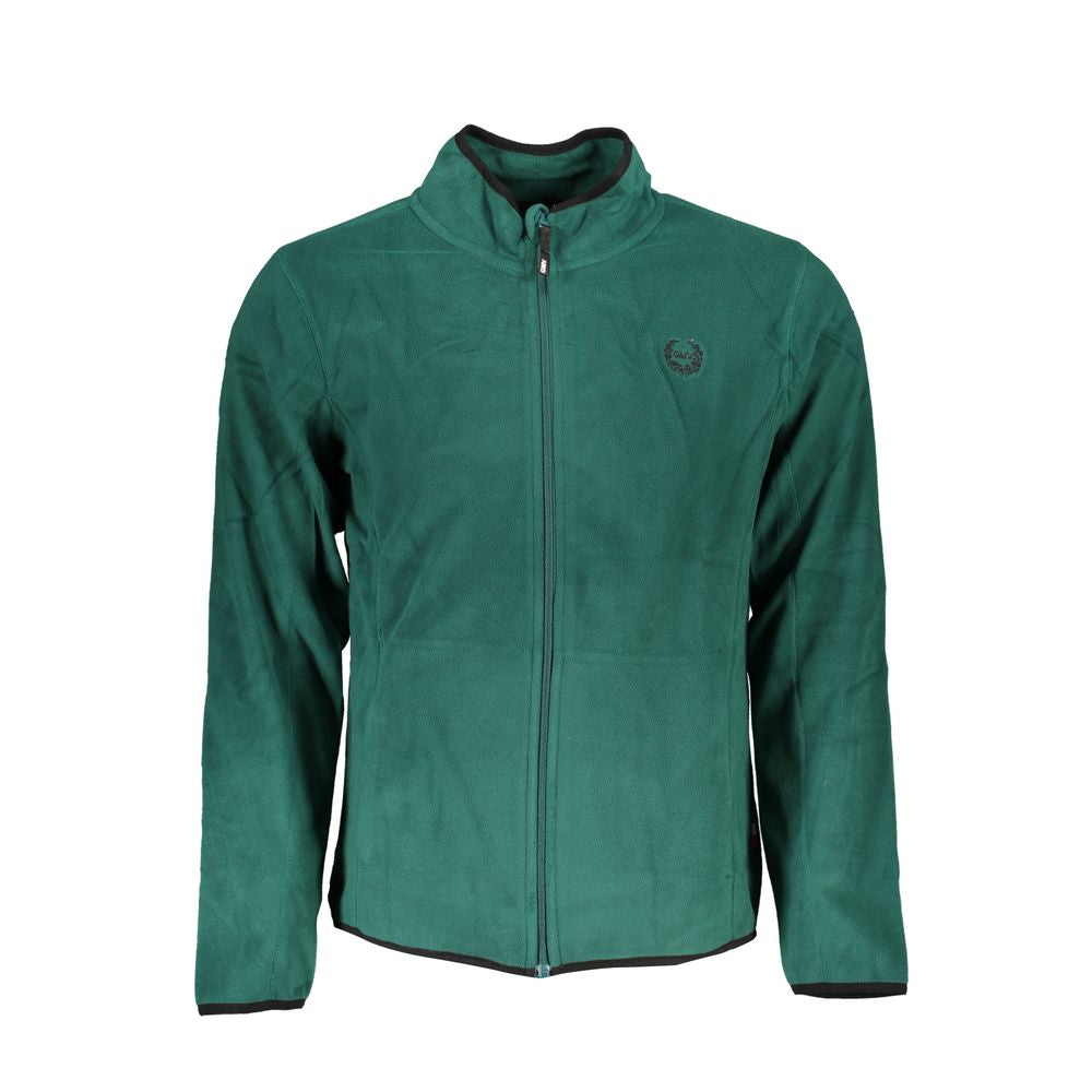 Gianmarco Venturi Verde Polyester Men Sweatshirt