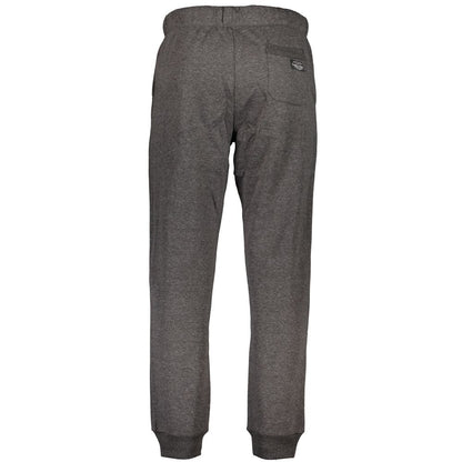 Gianmarco Venturi Grigio Polyester Men's Sweatpant
