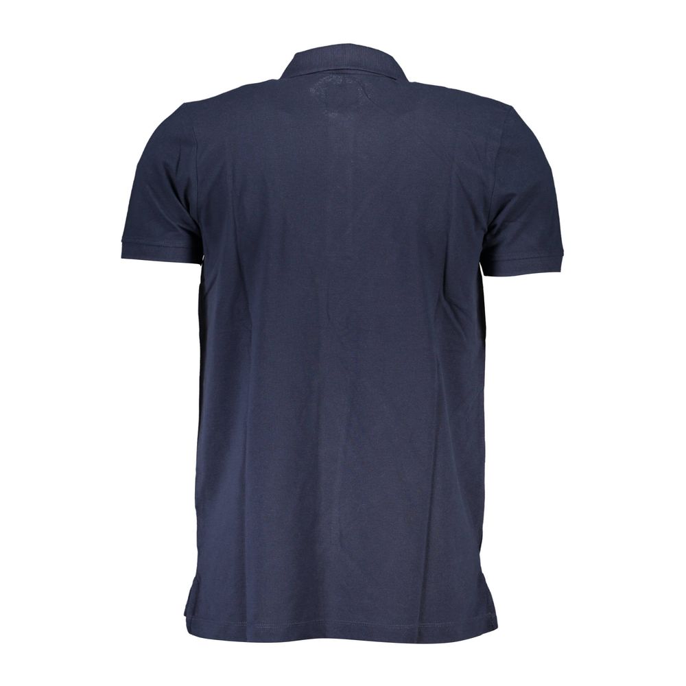 Gianmarco Venturi Blu Cotton Men Polo