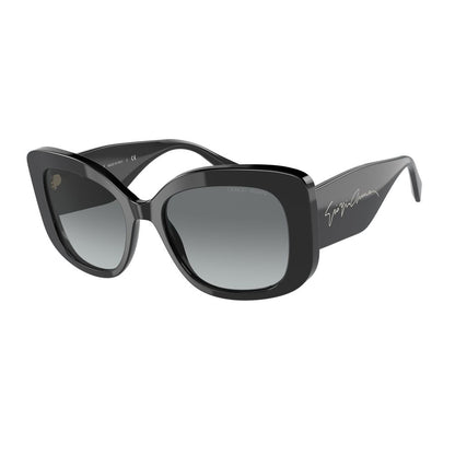 Giorgio Armani Black Acetate Sunglasses