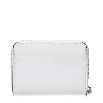 Michael Kors White Leather Cardholder