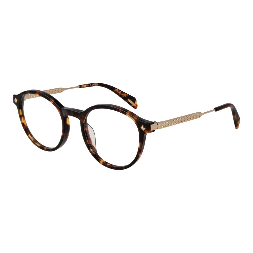 Police Brown Metal Glasses (Frames)