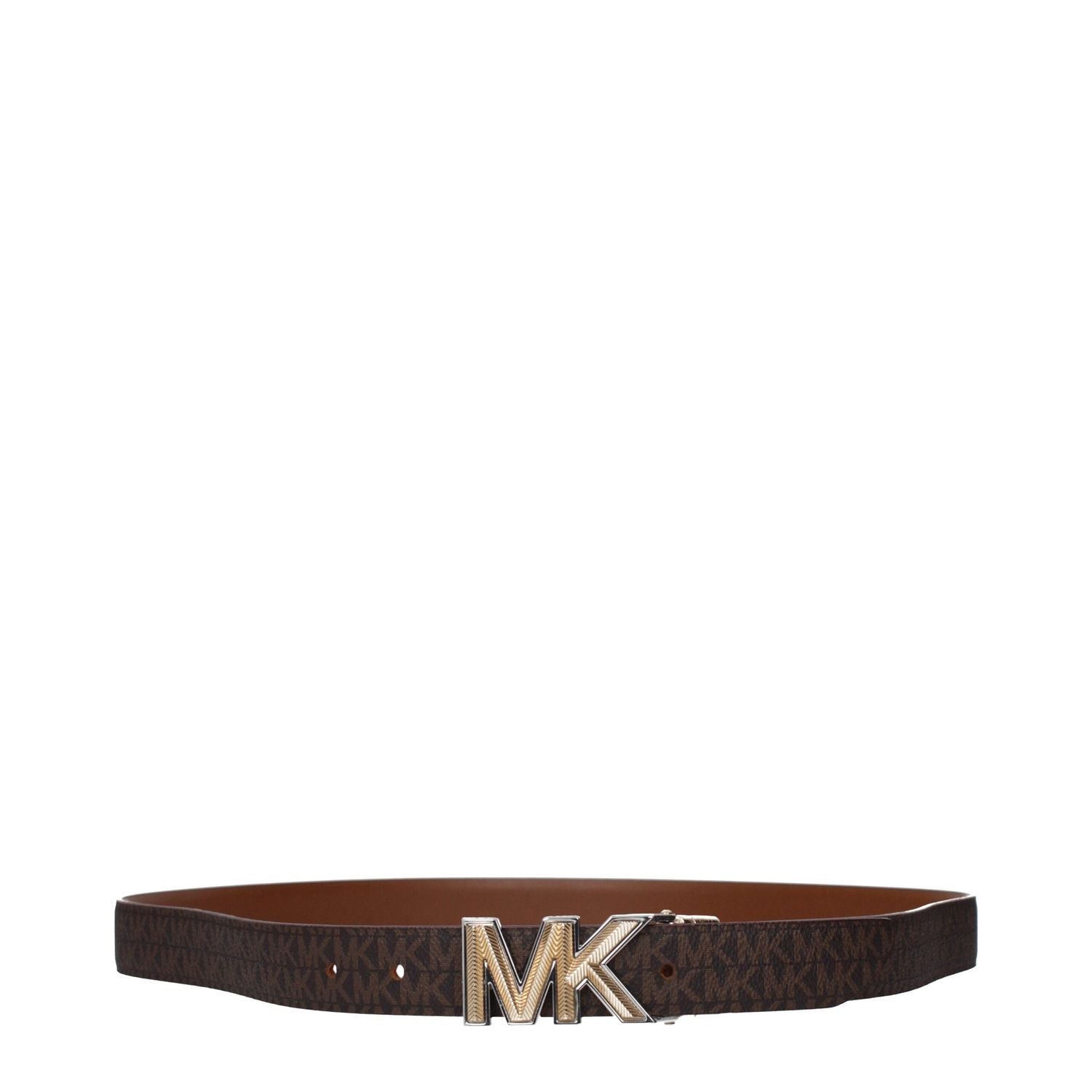 Michael Kors Brown Fabric Belt