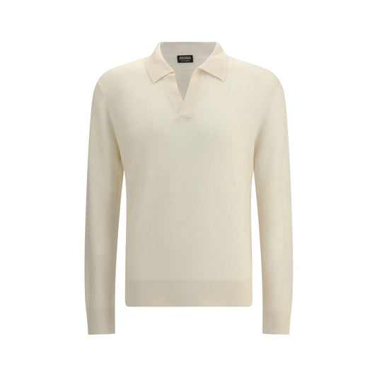 ZEGNA White Cashmere Shirt