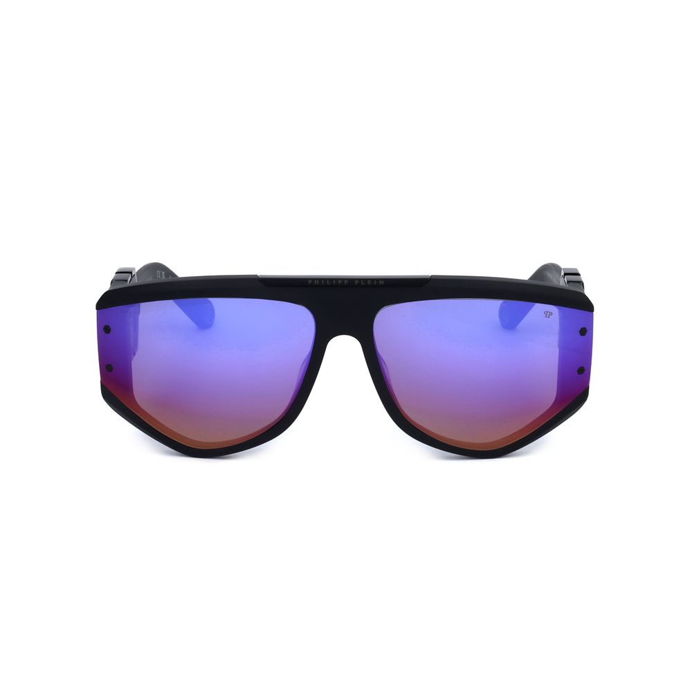 Philipp Plein Black Acetate Sunglasses