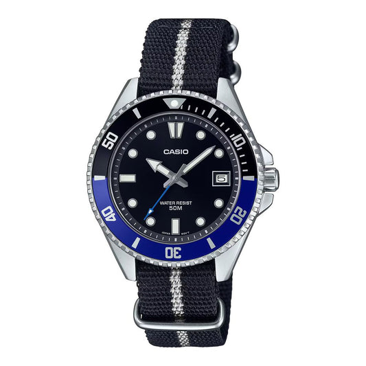 Casio Black Fabric Sport Watch1728,67434610848,Accessories,Black,Casio,Men,New with tags,Sport Watches - Watches - Accessories,Watches - Accessories