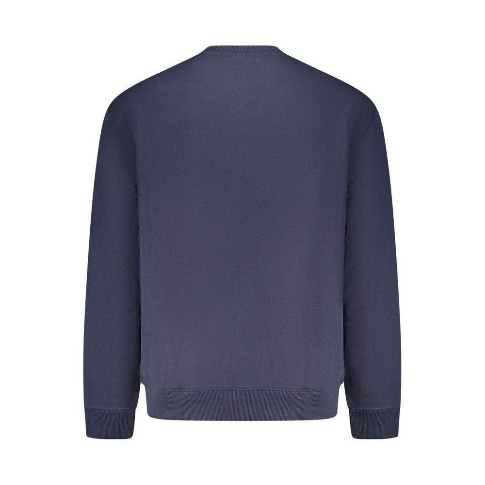 Calvin Klein Blue Cotton Men's Sweatshirt