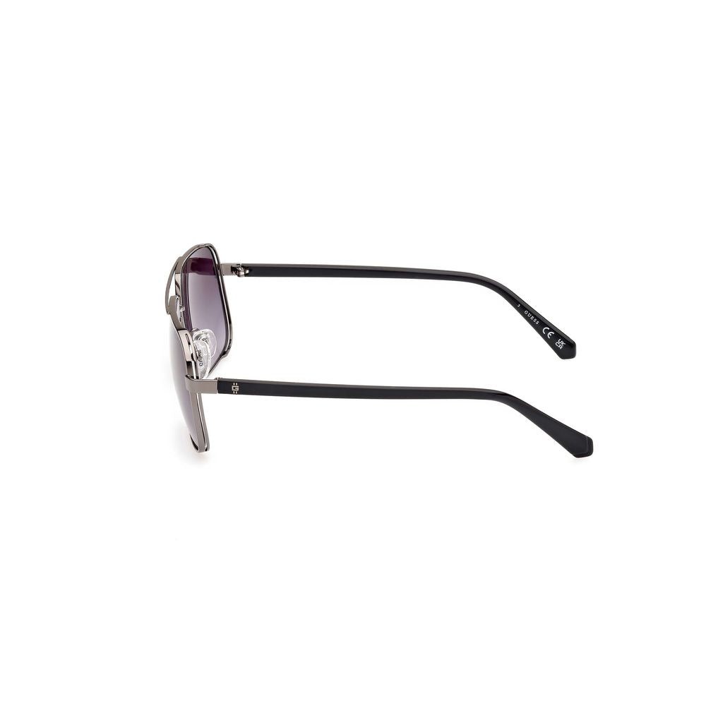 Guess Gray Metal Sunglasses