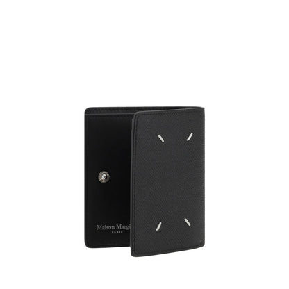 Margiela Black Calf Leather Bos Taurus Wallet Margiela