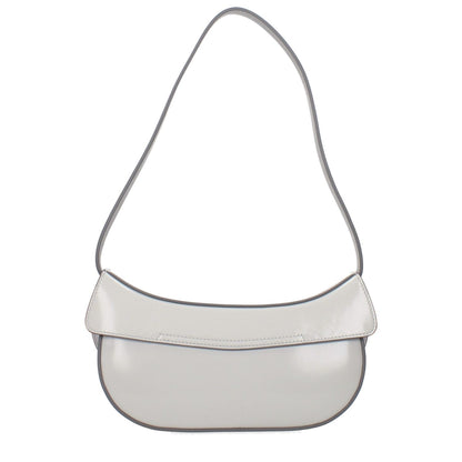 Marni Gray Leather Shoulder Bag