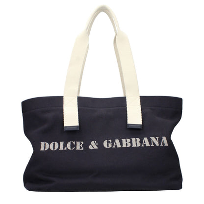 Dolce & Gabbana Blue Fabric Shoulder Bag