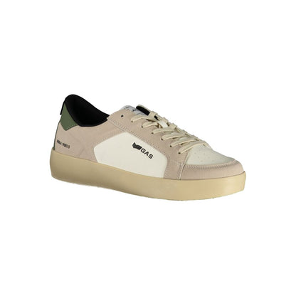 Gas Bianco Polyurethane Men Sneaker 1728,67403481248,Athletic - Sneakers - Shoes,EU41/US8,EU42/US9,EU43/US10,EU44/US11,EU45/US12,EU46,Gas,Men,New with tags,Shoes,Sneakers - Shoes,White
