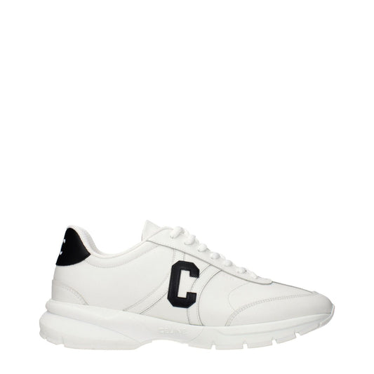 Celine White Leather Athletic Sneakers1728,75667636384,Athletic - Sneakers - Shoes,Celine,EU43/US10,EU45/US12,Men,New with tags,Shoes,Sneakers - Shoes,White