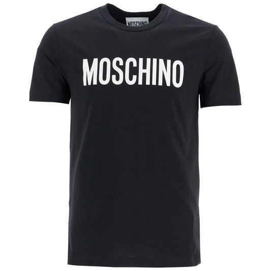 Moschino t-shirt with logo print Topwear Moschino Dark Slate Gray