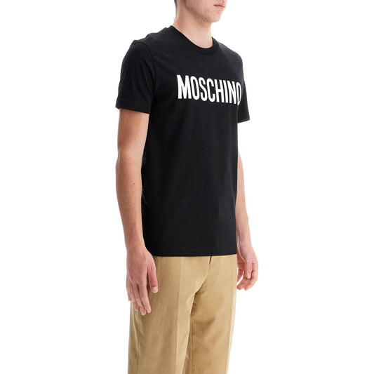 Moschino t-shirt with logo print Topwear Moschino Dark Slate Gray