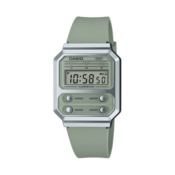 CASIO VINTAGE Mod. EDGY COLLECTION - SAGE GREEN ***SPECIAL PRICE*** WATCHES CASIO COLLECTION & VINTAGE