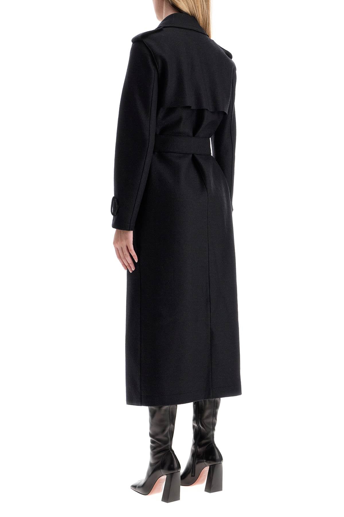 Harris Wharf London pressed wool robe coat with nine words Jackets Harris Wharf London