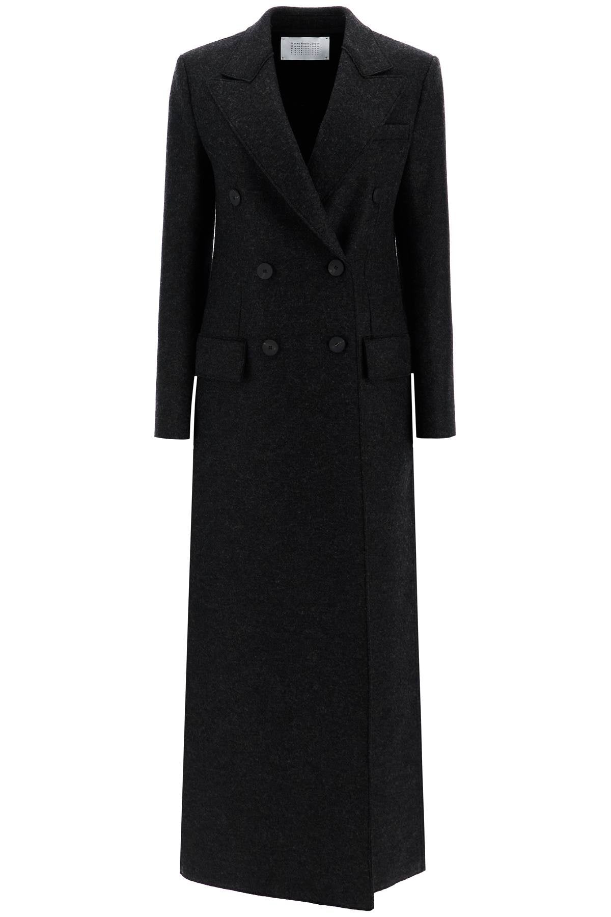 Harris Wharf London double-breasted pressed wool coat Jackets Harris Wharf London