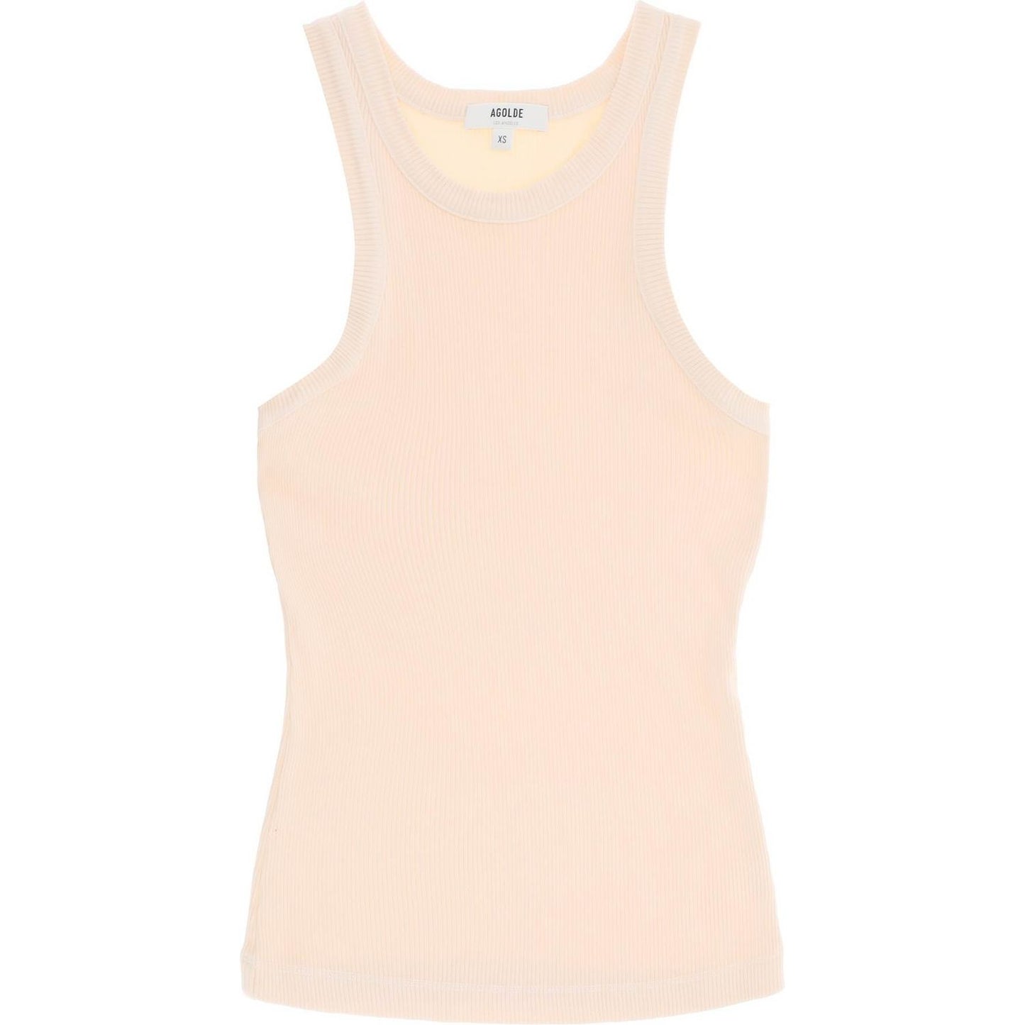 Agolde "ribbed sleeveless top b Topwear Agolde