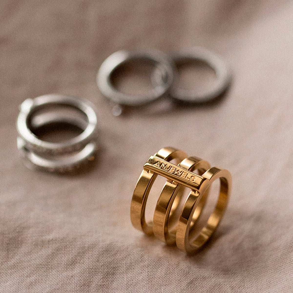 AN JEWELS JEWELRY Mod. AR.R3NS02Y-8 DESIGNER FASHION JEWELLERY