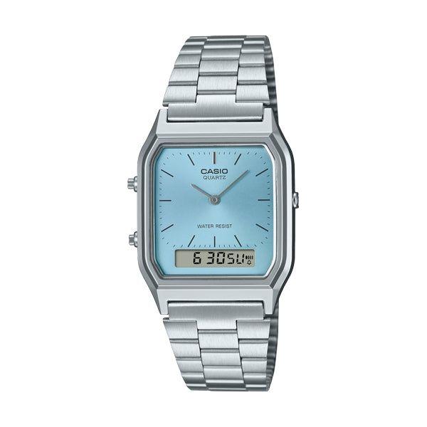 CASIO VINTAGE Mod. EDGY COLLECTION - Light Blue WATCHES CASIO COLLECTION & VINTAGE