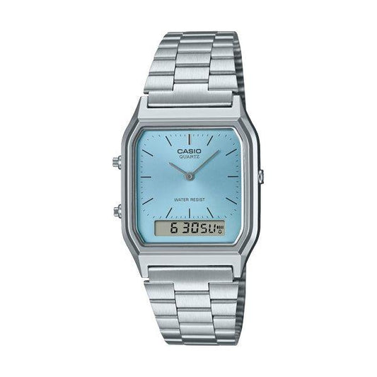 CASIO VINTAGE Mod. EDGY COLLECTION - Light Blue WATCHES CASIO COLLECTION & VINTAGE